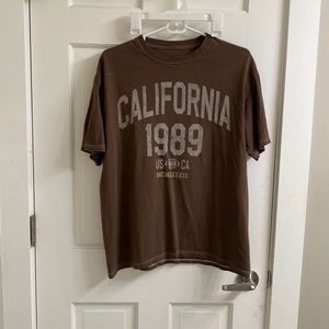 Brown t shirt, TILLY’s